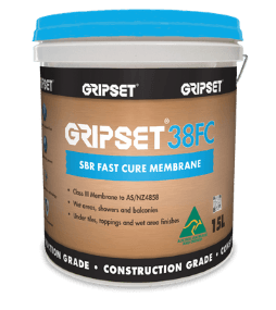 Gripset 38FC Water Based Membrane Blue 15L