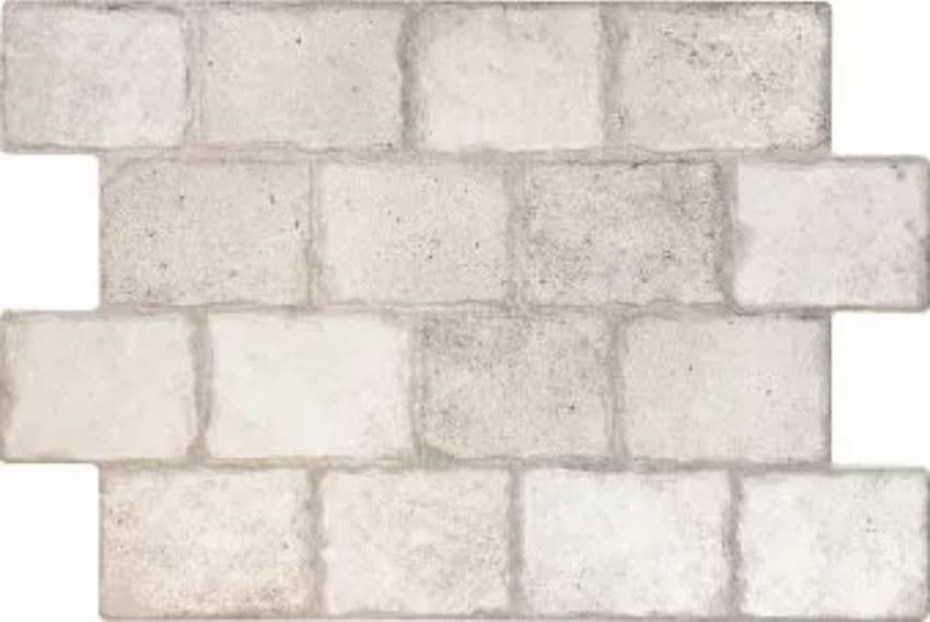 44X66 Borgogna White Cobblestone