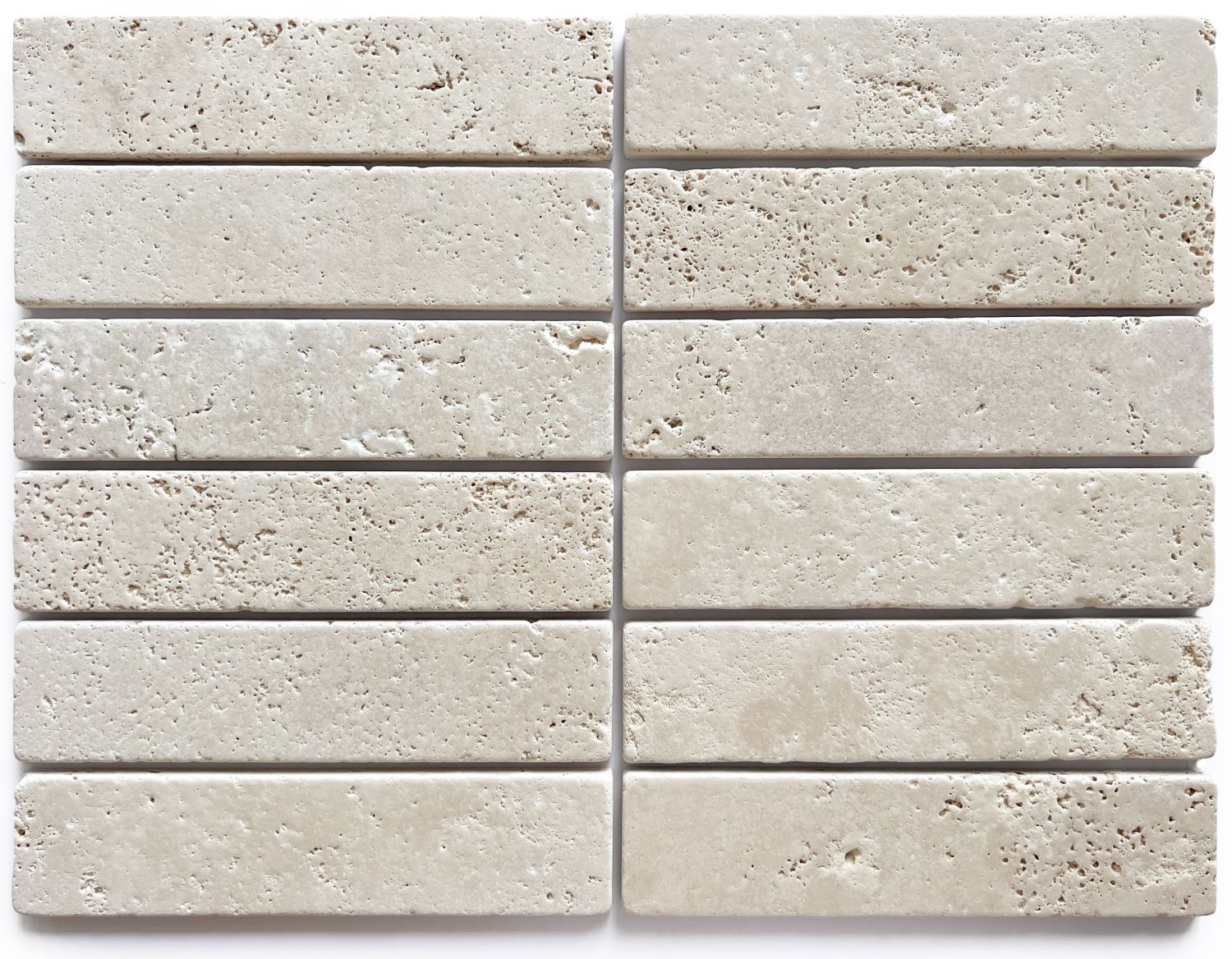 Apollo Beige Travertine Tumbled 50x200