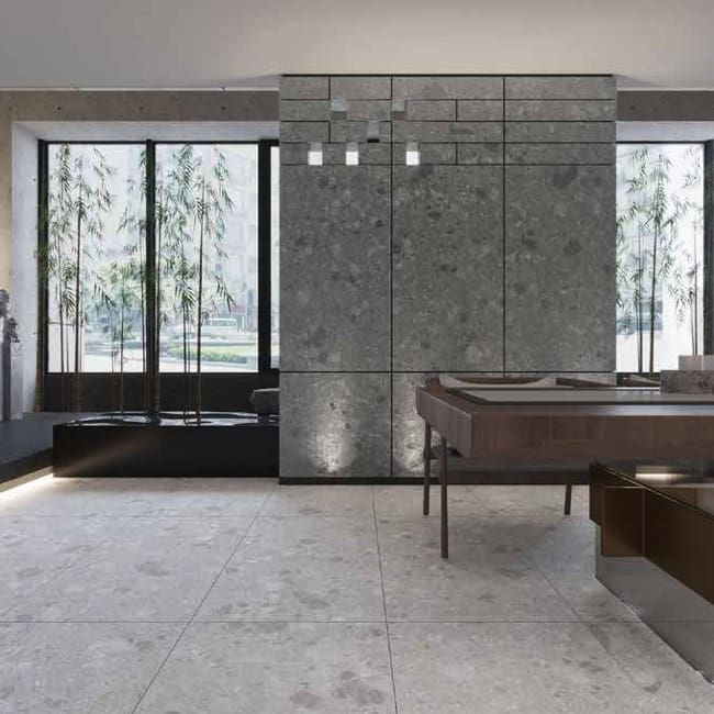60X60 Breccia Brown Rect