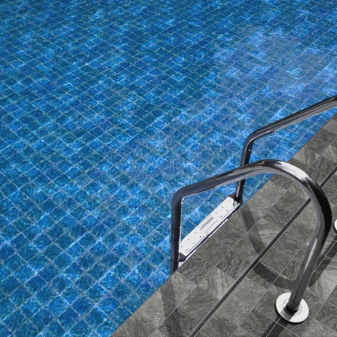 97X97Mm Alpi Earth Grey Mosaic