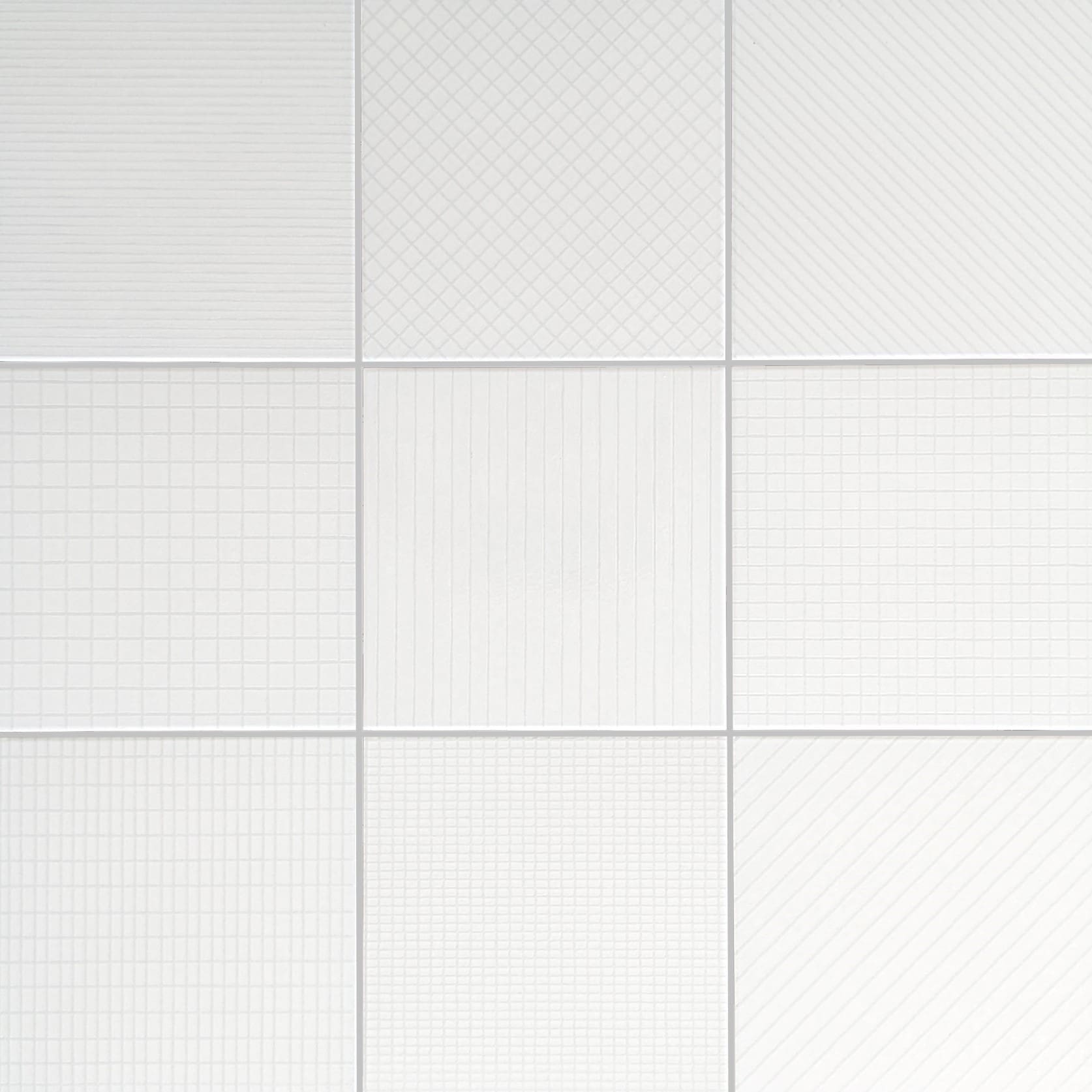 20X20 Eco Schizzo White