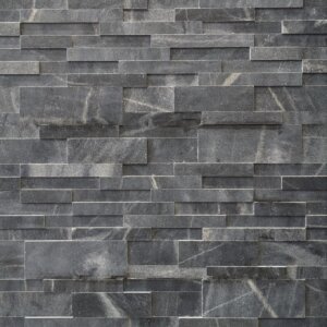 15X60 Crystal Black Honed Ledger Stone [Shade: N/A]