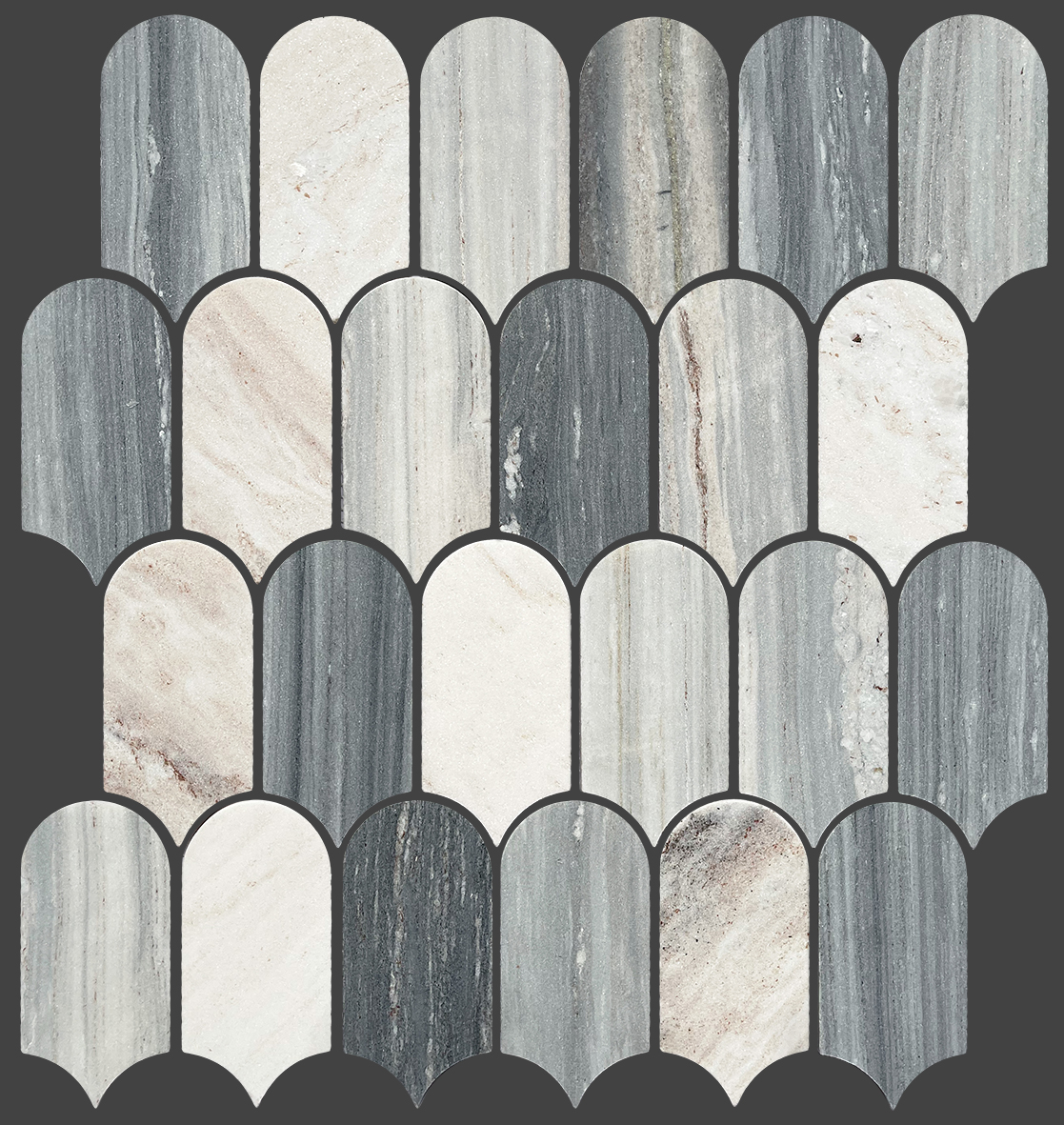 Artemis Blue Sandstone Feather Honed 50x103