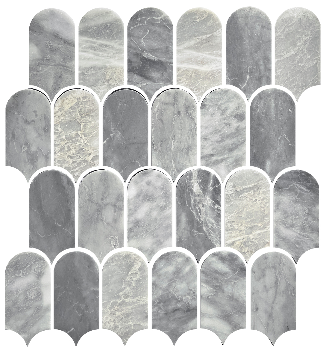 Artemis Carrara Grey Feather Honed 50x103