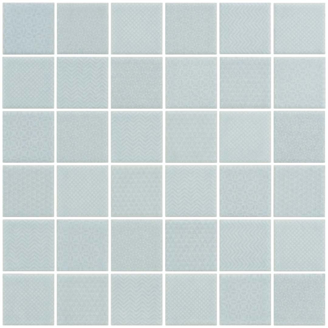 Celadon Mint Mosaic 47x47
