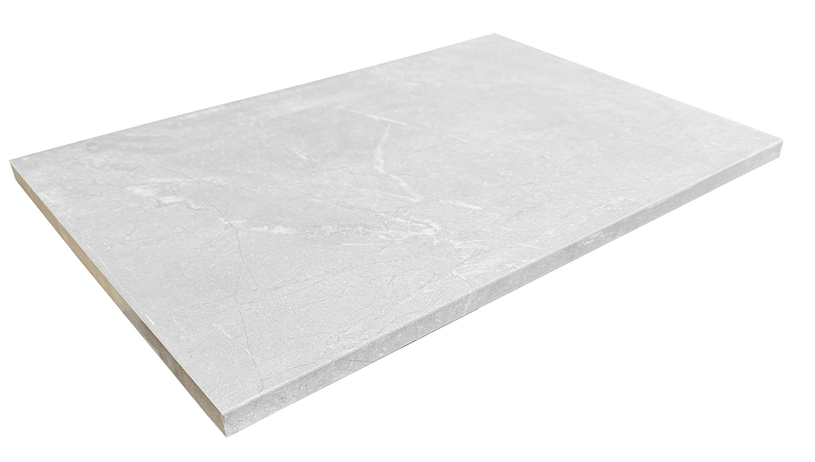 Chiswick White Square Pencil Edge Coper P4 400x600x20