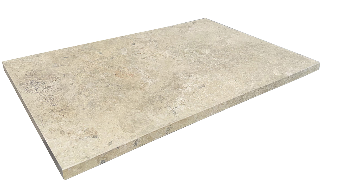 Karst-stone Beige Square Pencil Edge Coper P4 400x600x20