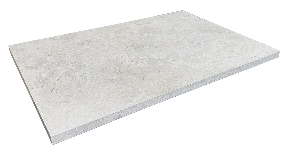 Karst-stone White Square Pencil Edge Coper P4 400x600x20