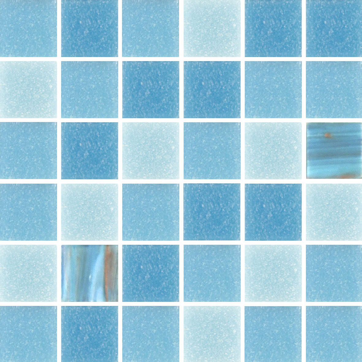 Gemstone Sky Blue Glass 20x20