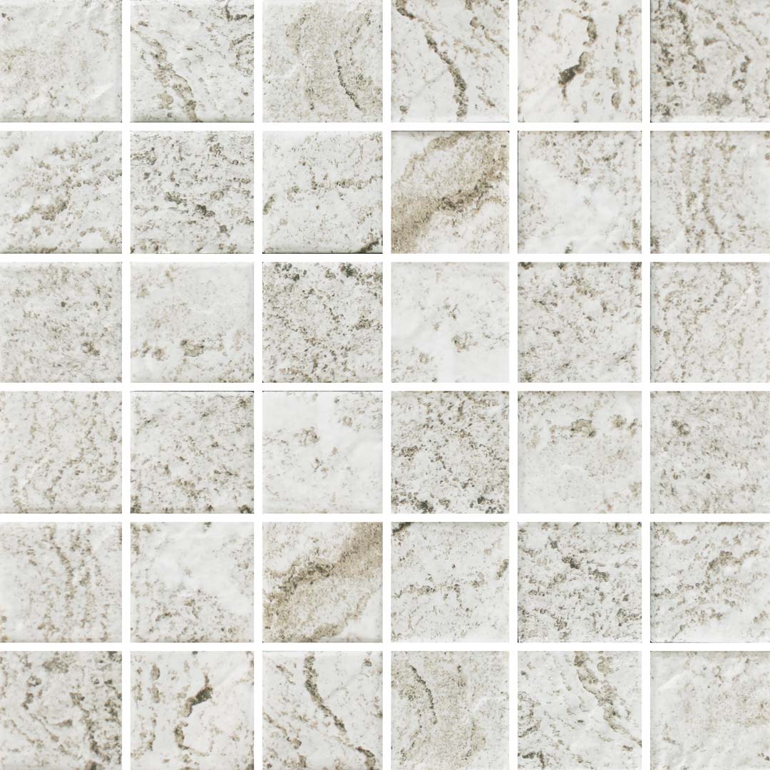 Hideaway Alpine Light Grey Mosaic 47x47