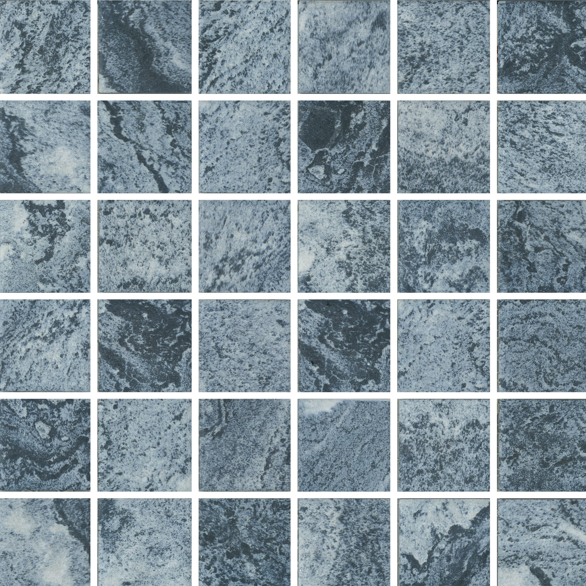 Hideaway Alpine Coral Blue Mosaic 47x47