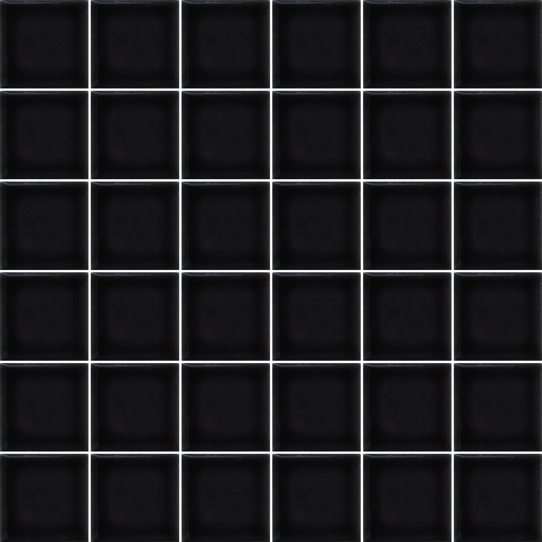 Gloss Charcoal Shadow Mosaic 47x47