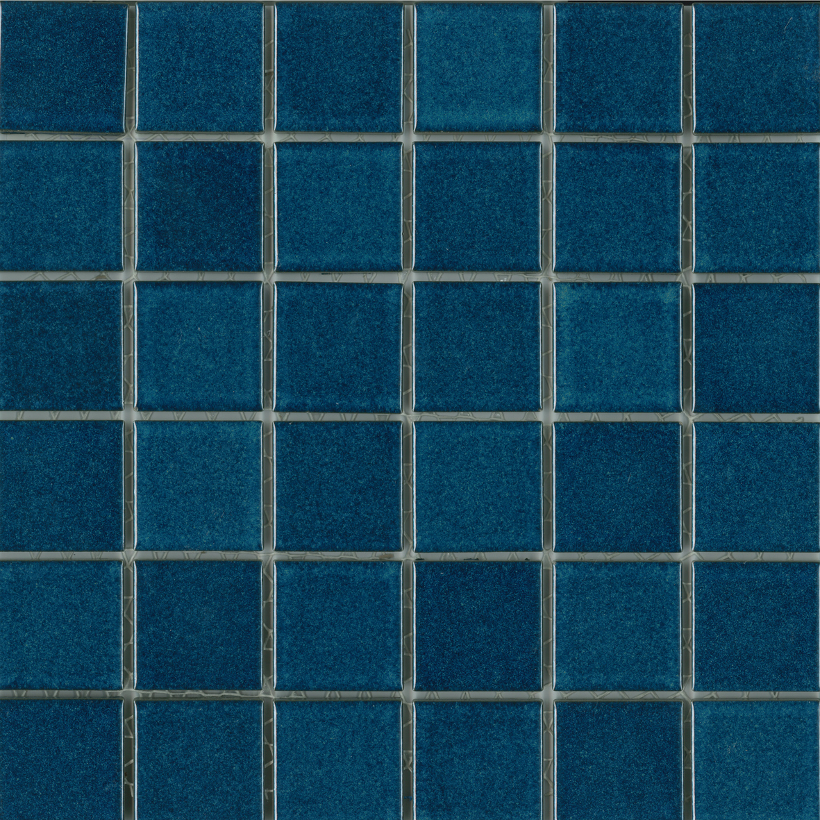 Gloss Azure Blue Mosaic 47x47