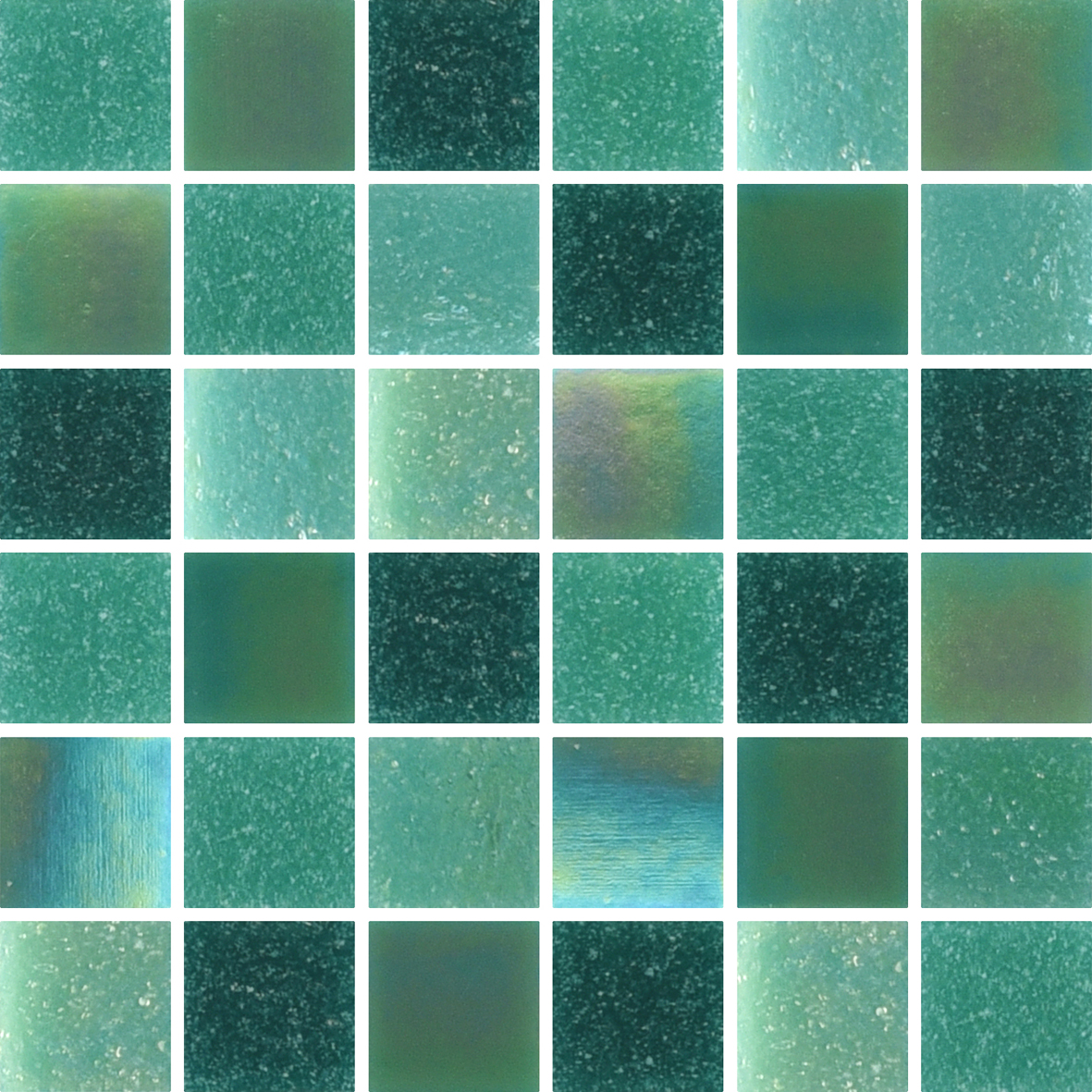 Pearl Jade Green Glass 20x20