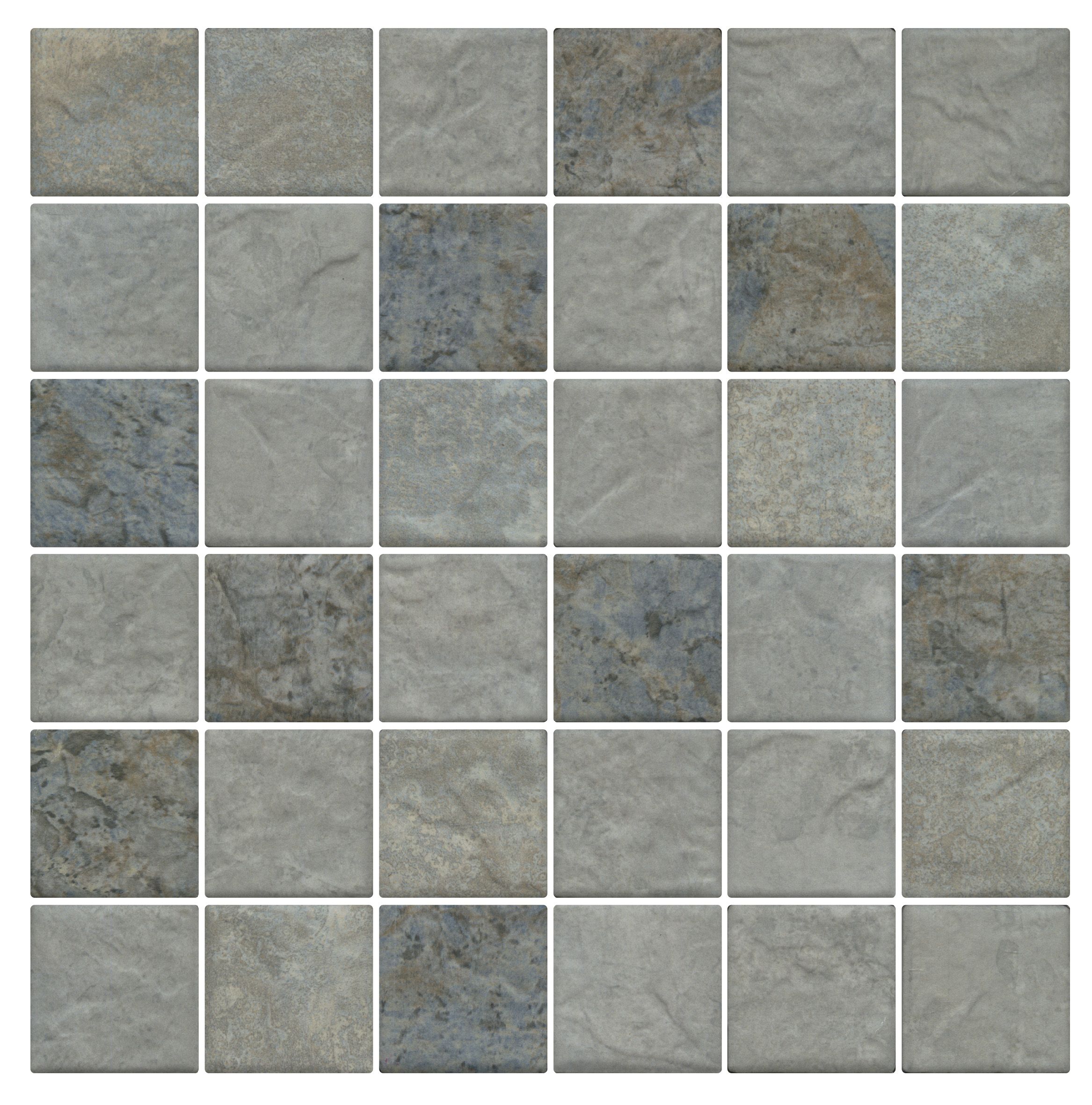 South Pacific Fiji Stone Grey Mosaic 47x47