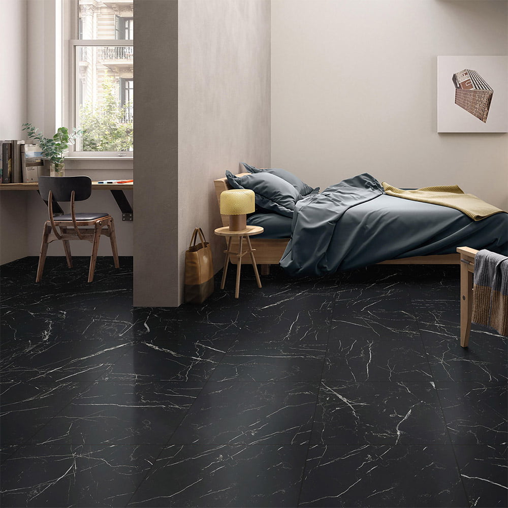 Stone Porcelain Nero 600x600 Matt