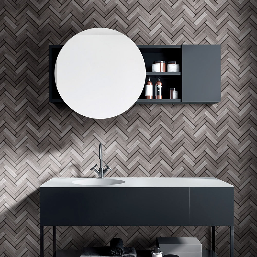 Tuscany Travertine Long Herringbone Mosaic