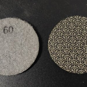 50mm Mini Electroplate Diamond Pad Set