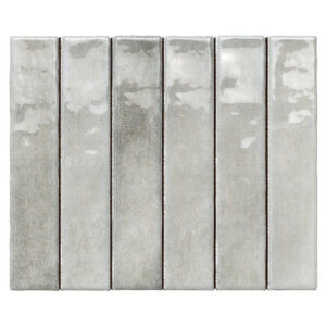 Mallorca Subway Ash Grey 50x250 Gloss