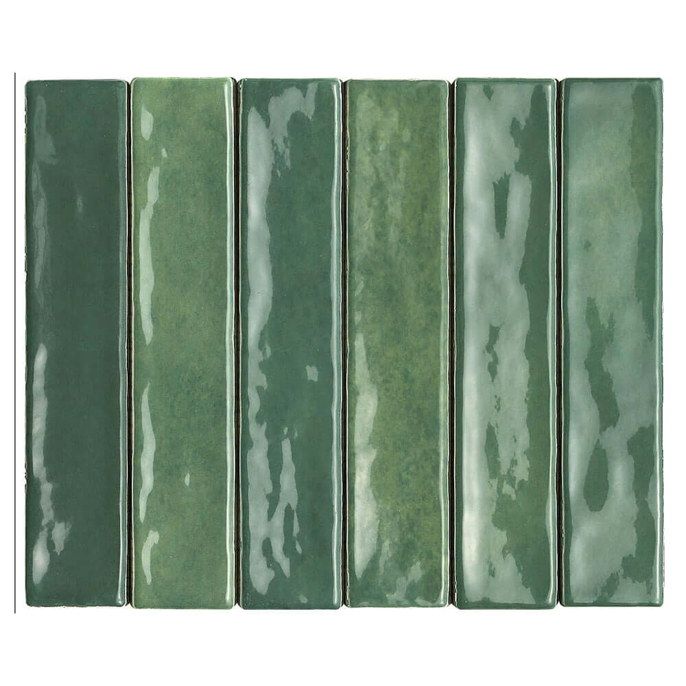 Mallorca Green 50x250 Gloss