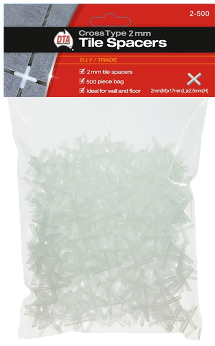 Cross Spacers 2mm x 500