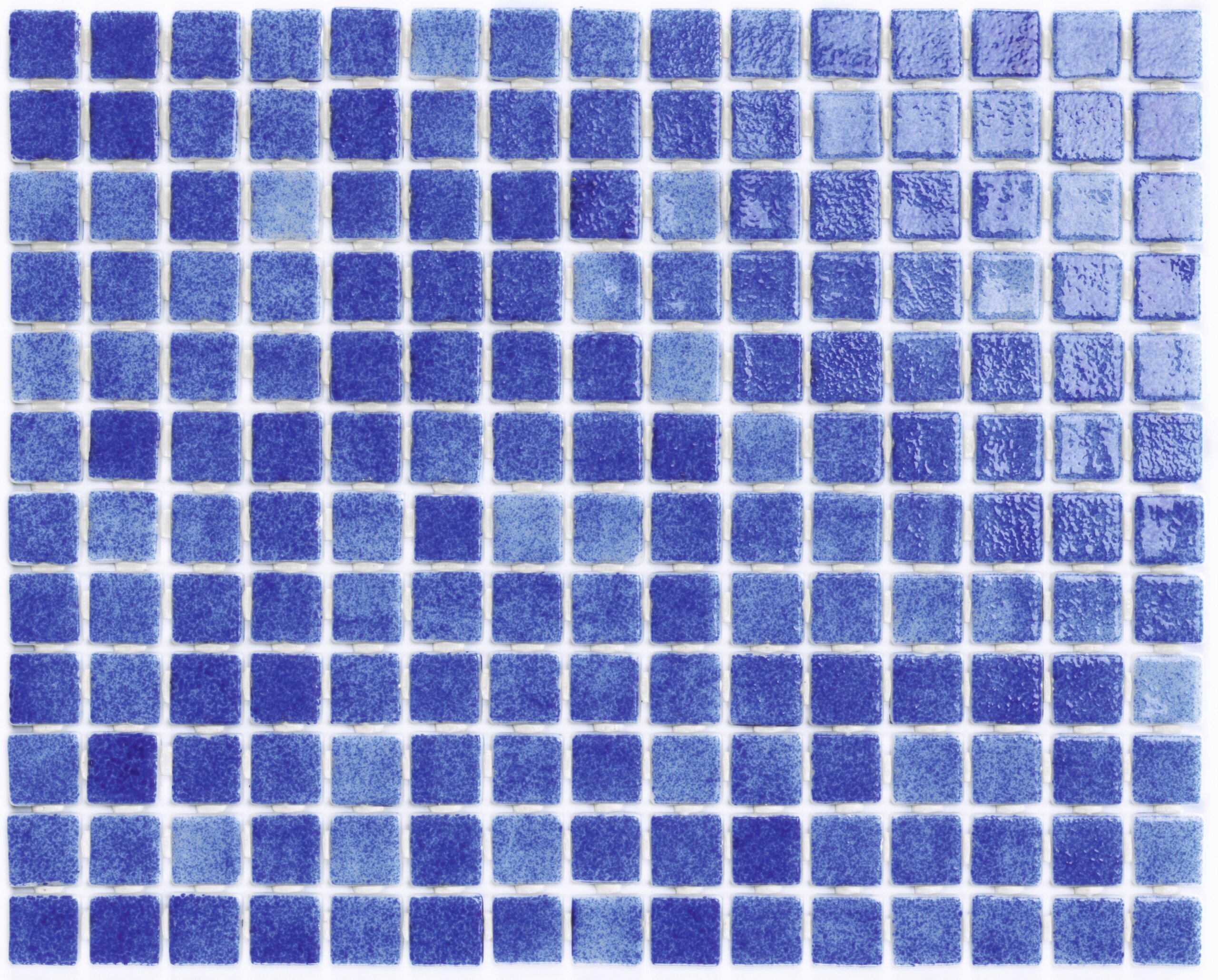 Alttoglass Azul Claro 316x396mm sheet Fog Pool Mosaic