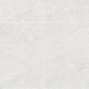 Tundra White 317x281mm sheet Herringbone Tech Grip Mosaic