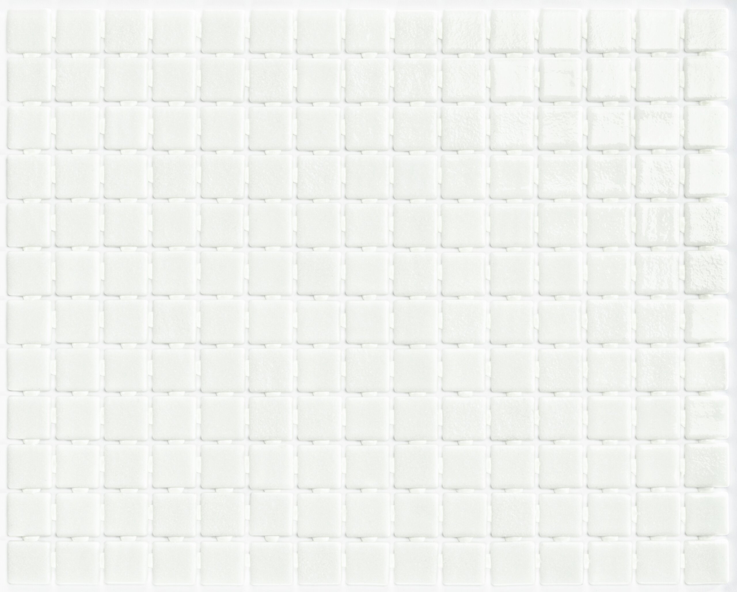Alttoglass Blanco 316x396mm sheet Pool Mosaic
