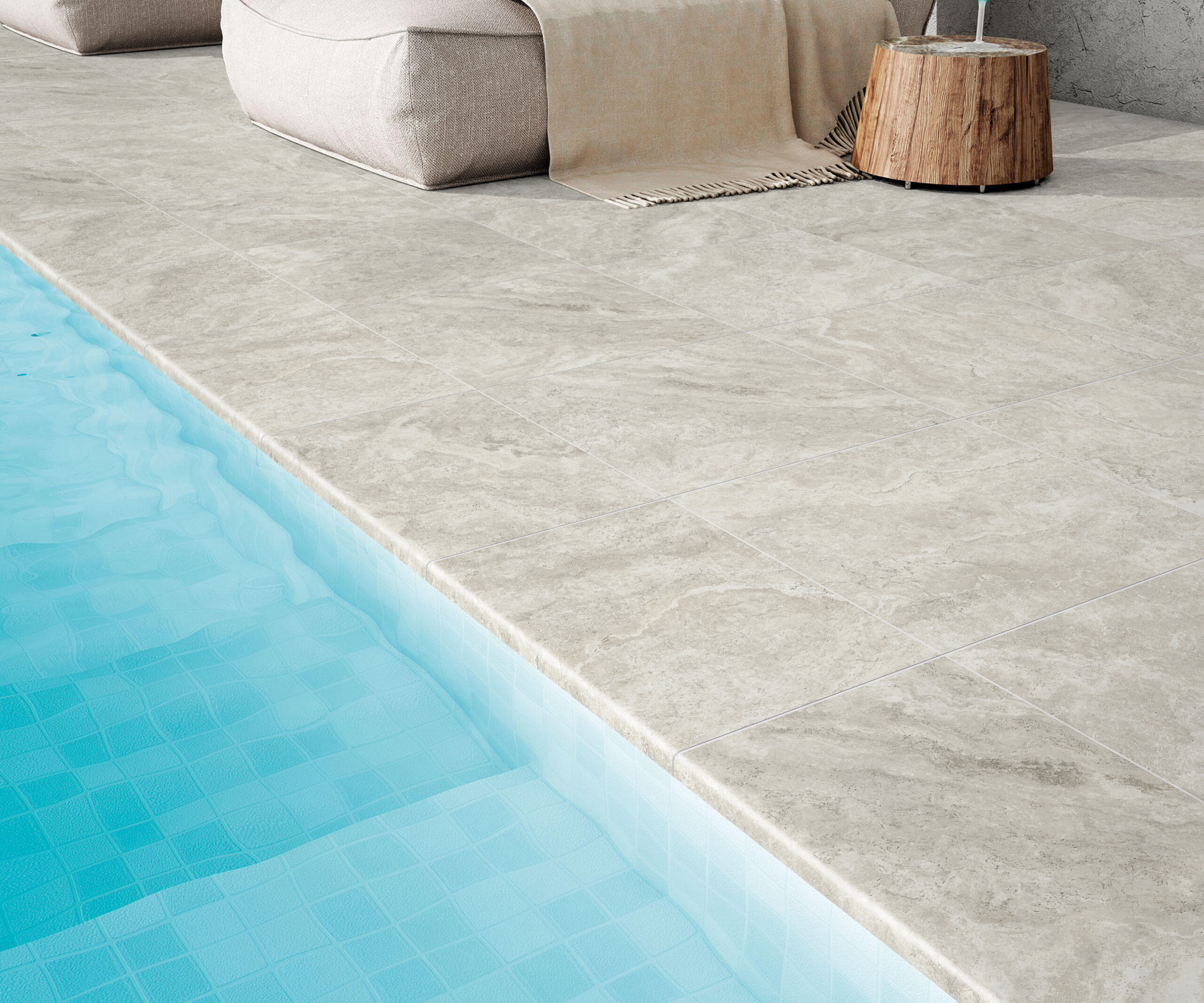Travertino Beige 300x600mm 3d Honed