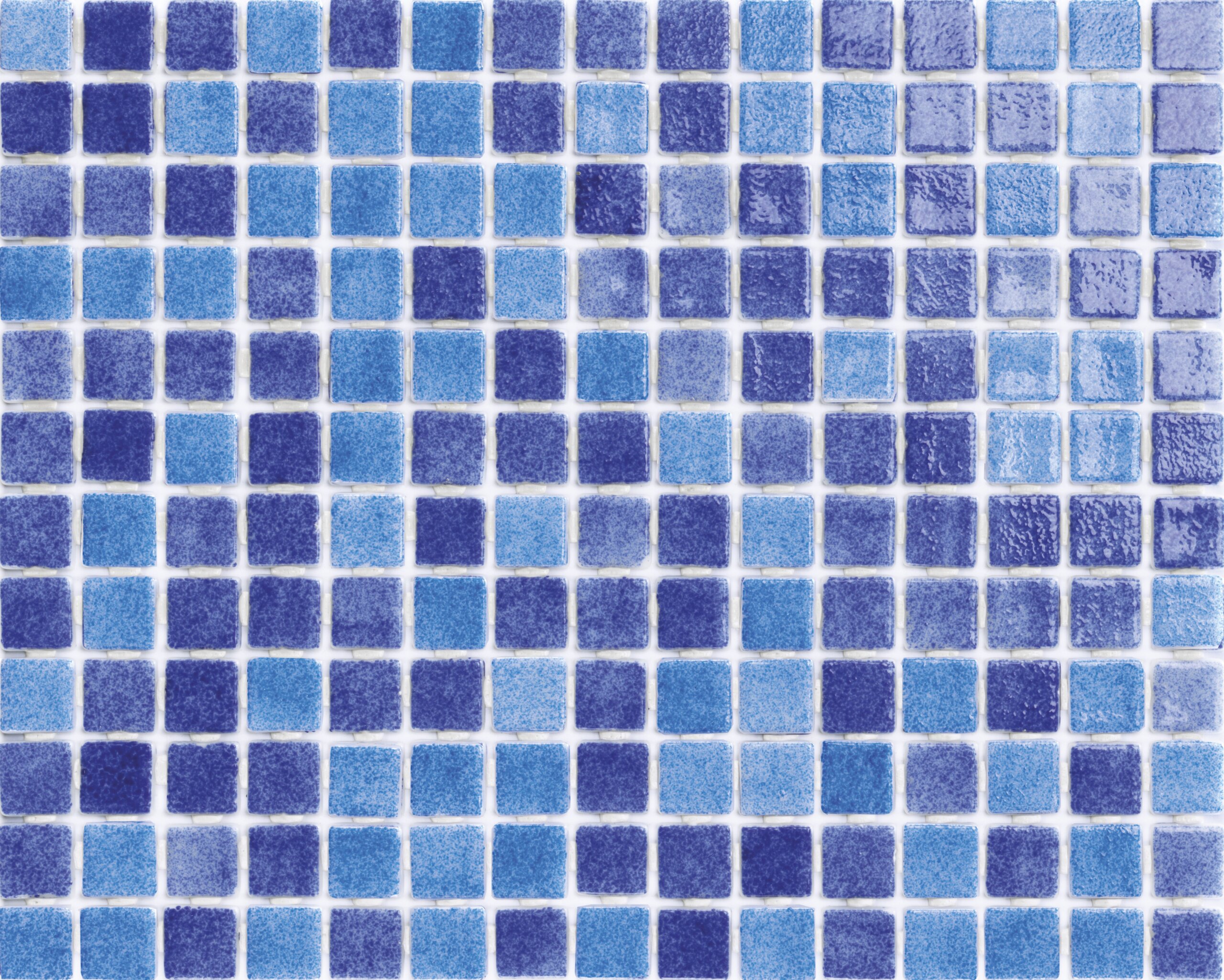 Alttoglass Mallorca 316x396mm sheet Blend Pool Mosaic