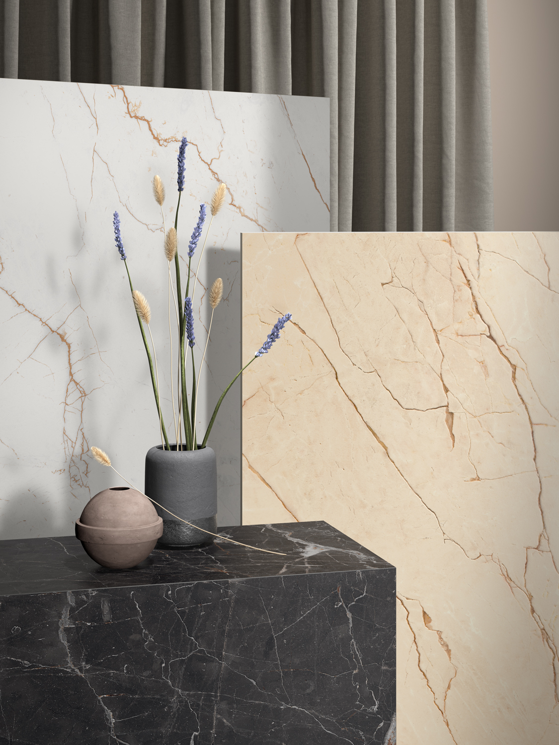 Segesta Nero 600x600mm Honed