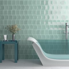 Wave Black 120x120mm